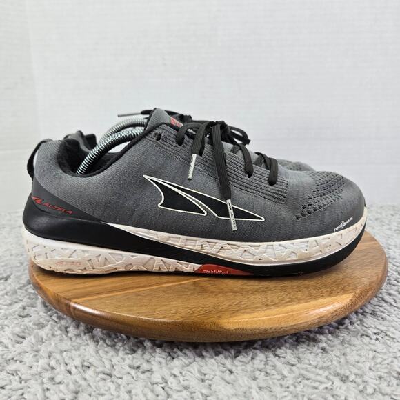 Altra Paradigm 4.5 Gray Black Athletic Road Running Shoes Mens 10 ALM1948G220 - Picture 3 of 12